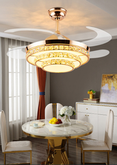 ĐÈN QUẠT TRẦN PHA LÊ PHONG CÁCH BẮC ÂU QT265