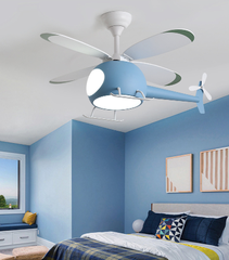 ĐÈN QUẠT TRẦN MÁY BAY TRANG TRÍ PHÒNG NGỦ CHO BÉ QT266