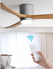 Quạt Trần Đèn Thân Ngắn Cho Chung Cư Thấp QT068