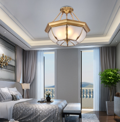 ĐÈN ỐP TRẦN TRANG TRÍ THEO PHONG CÁCH MỸ DO250