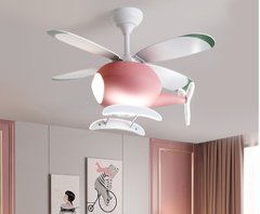 ĐÈN QUẠT TRẦN MÁY BAY TRANG TRÍ PHÒNG NGỦ CHO BÉ QT266