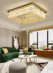 ĐÈN ỐP TRẦN PHA LÊ PHONG CÁCH HIỆN ĐẠI DO265