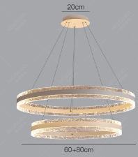 ĐÈN THẢ PHA LÊ HÌNH TRÒN PHONG CÁCH HIỆN ĐẠI DT229