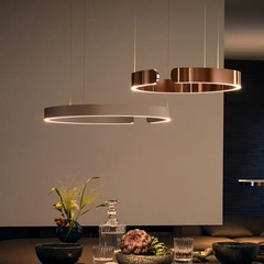 Đèn Thả Phòng Khách, Bàn Ăn, Hình Vòng Tròn Khuyết DT284