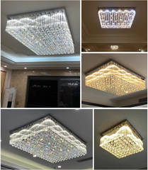 ĐÈN ỐP TRẦN PHA LÊ PHONG CÁCH HIỆN ĐẠI DO265