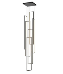 ĐÈN THẢ HÌNH CHỮ NHẬT PHONG CÁCH BẮC ÂU DT228