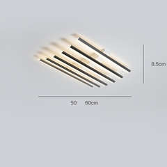 Đèn Ốp Trần Hình Sóng Biển Tối Giản Hiện Đại DO212F
