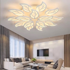 Đèn Mâm Ốp Trần Hình Lá Phong Cách Bắc Âu DO216F
