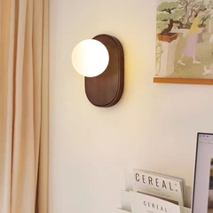 Đèn Tường Đế Gỗ