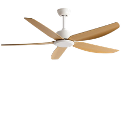 ĐÈN QUẠT TRẦN 5 CÁNH GỖ PHONG CÁCH HIỆN ĐẠI QT073
