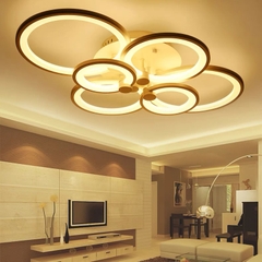 Đèn Ốp Trần Mâm Mica Hình Tròn DO213