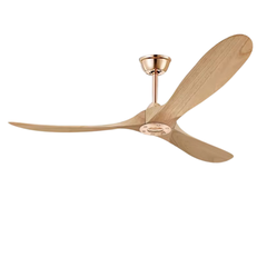 Quạt Trần 3 Cánh Gỗ Tự Nhiên QT258