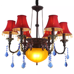 Đèn chùm pha lê phong cách cổ điển Mã DC108F