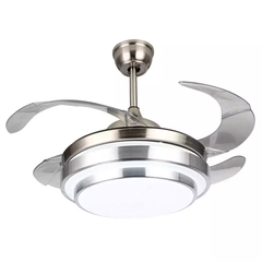 Đèn Quạt Trần Cánh Cụp Ba Tầng QT031