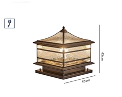 Đèn Sân Vườn Sử Dụng Điện Hình Ngôi Nhà SV117