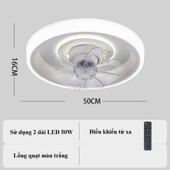 Quạt Trần Đèn Quạt Quay 360 Độ