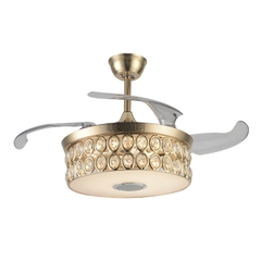 Đèn Quạt Trần Có Loa Bluetooh QT035