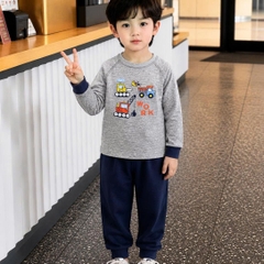 BỘ JINRO DÀI TAY RAGLAN CHẤT MODAL PETIT CHO BÉ