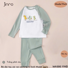BỘ JINRO DÀI TAY RAGLAN BÉ TRAI