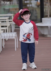 BỘ COTTON DÀI TAY SPIDER HERO