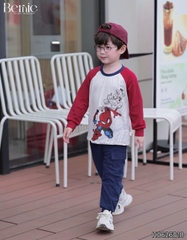 BỘ COTTON DÀI TAY SPIDER HERO