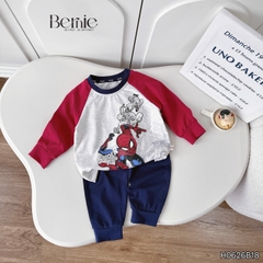 BỘ COTTON DÀI TAY SPIDER HERO