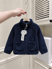 ÁO KHOÁC LÔNG 2 TÚI CỔ TRỤ