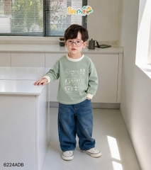 ÁO COTTON DÀI TAY BEEMO IN HÌNH THÚ CHO BÉ