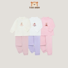 TINN BABY - BỘ DÀY TAY CỔ 3P CHẤT PEPTIT DÀY DẶN CHO BÉ