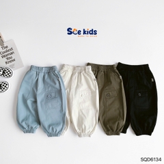 QUẦN JOGGER KAKI SCE BO GẤU CÁ TÍNH