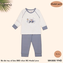BỘ JINRO DÀI TAY PHỐI LÉ CHO BÉ