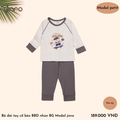 BỘ JINRO DÀI TAY PHỐI LÉ CHO BÉ