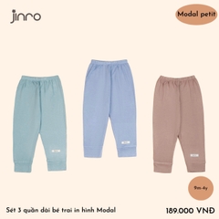 SET 3 QUẦN JINRO CHO BÉ