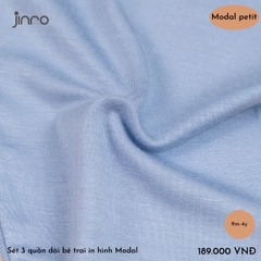 SET 3 QUẦN JINRO CHO BÉ