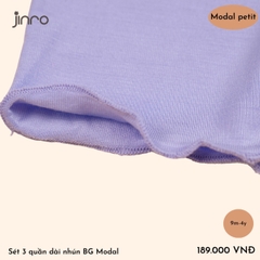 SET 3 QUẦN JINRO CHO BÉ