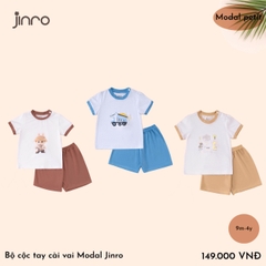 BỘ CỘC TAY JINRO CHẤT MODAL PETIT CHO BÉ