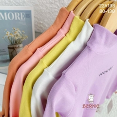 ÁO GIỮ NHIỆT CỔ 3P HONEY CHO BÉ