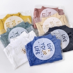 ÁO COTTON LEN GẤU CỔ 3P CHO BÉ