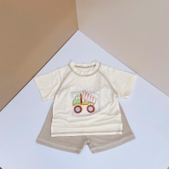 JINRO - BỘ CỘC TAY MODAL PETIT BÉ TRAI
