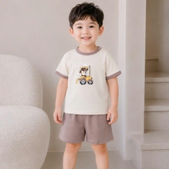 TINN BABY - BỘ CỘC TAY MODAL PETIT BÉ TRAI