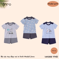 BỘ CỘC TAY JINRO CHẤT MODAL PETIT CHO BÉ