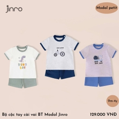JINRO - BỘ CỘC TAY MODAL PETIT BÉ TRAI