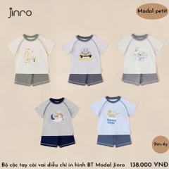 JINRO - BỘ CỘC TAY MODAL PETIT BÉ TRAI