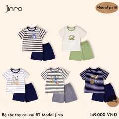 JINRO - BỘ CỘC TAY MODAL PETIT BÉ TRAI