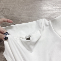 ÁO COTTON LEN CỔ LỌ CHO BÉ