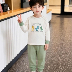 BỘ JINRO DÀI TAY RAGLAN CHẤT MODAL PETIT CHO BÉ