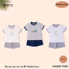 BỘ CỘC TAY JINRO CHẤT MODAL PETIT CHO BÉ