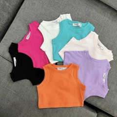 ÁO BA LỖ CROPTOP CHO BÉ