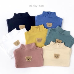 ÁO COTTON LEN GẤU CỔ 3P CHO BÉ