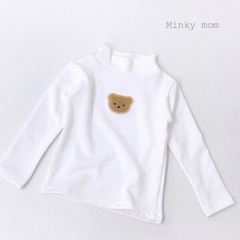 ÁO COTTON LEN GẤU CỔ 3P CHO BÉ
